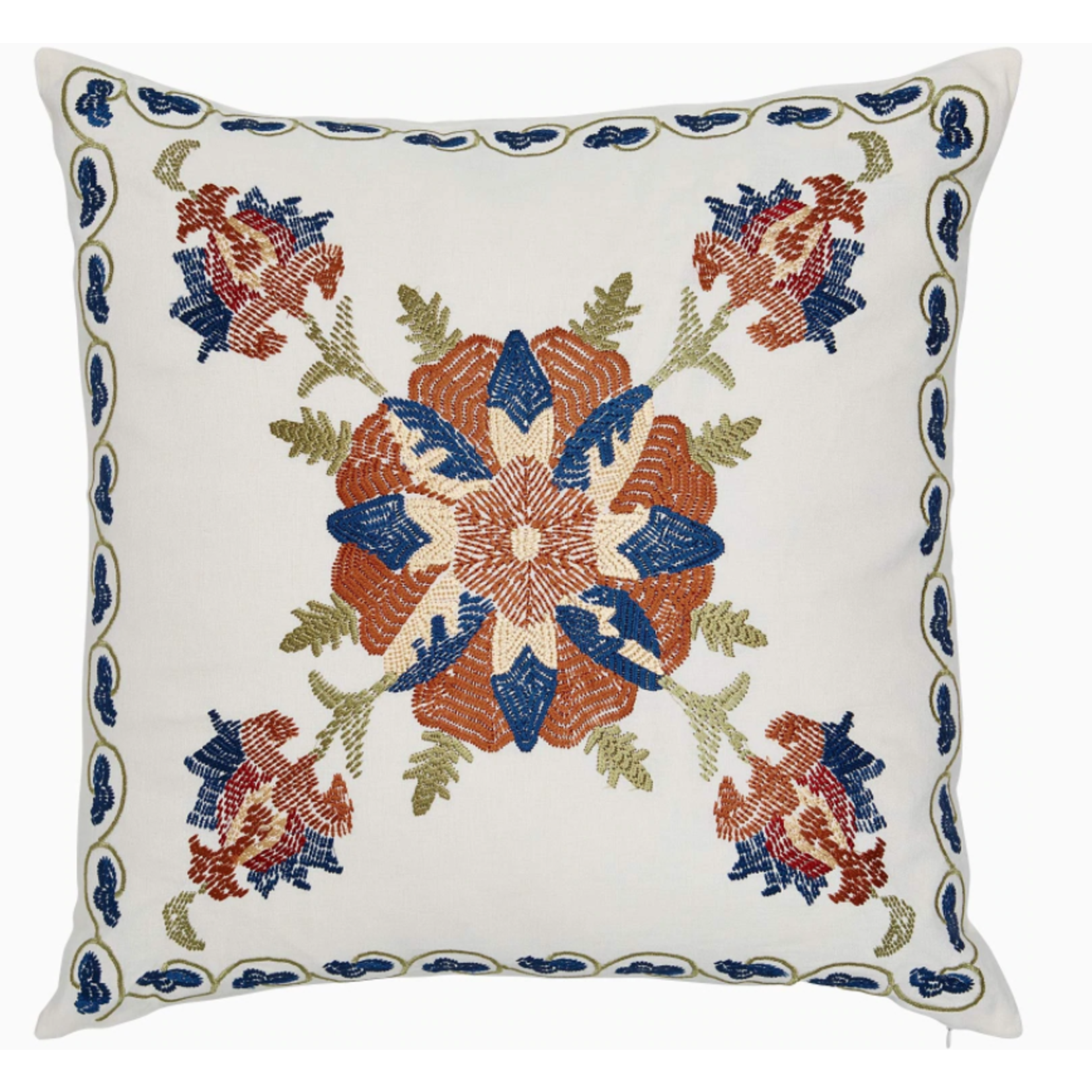 John Robshaw Textiles Atthi Decorative Pillow 22x22
