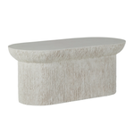 Summer Classics Brant Oval Coffee Table Natural Stone