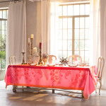 Garnier Thiebaut Ombelles Rose Tablecloth 69x100