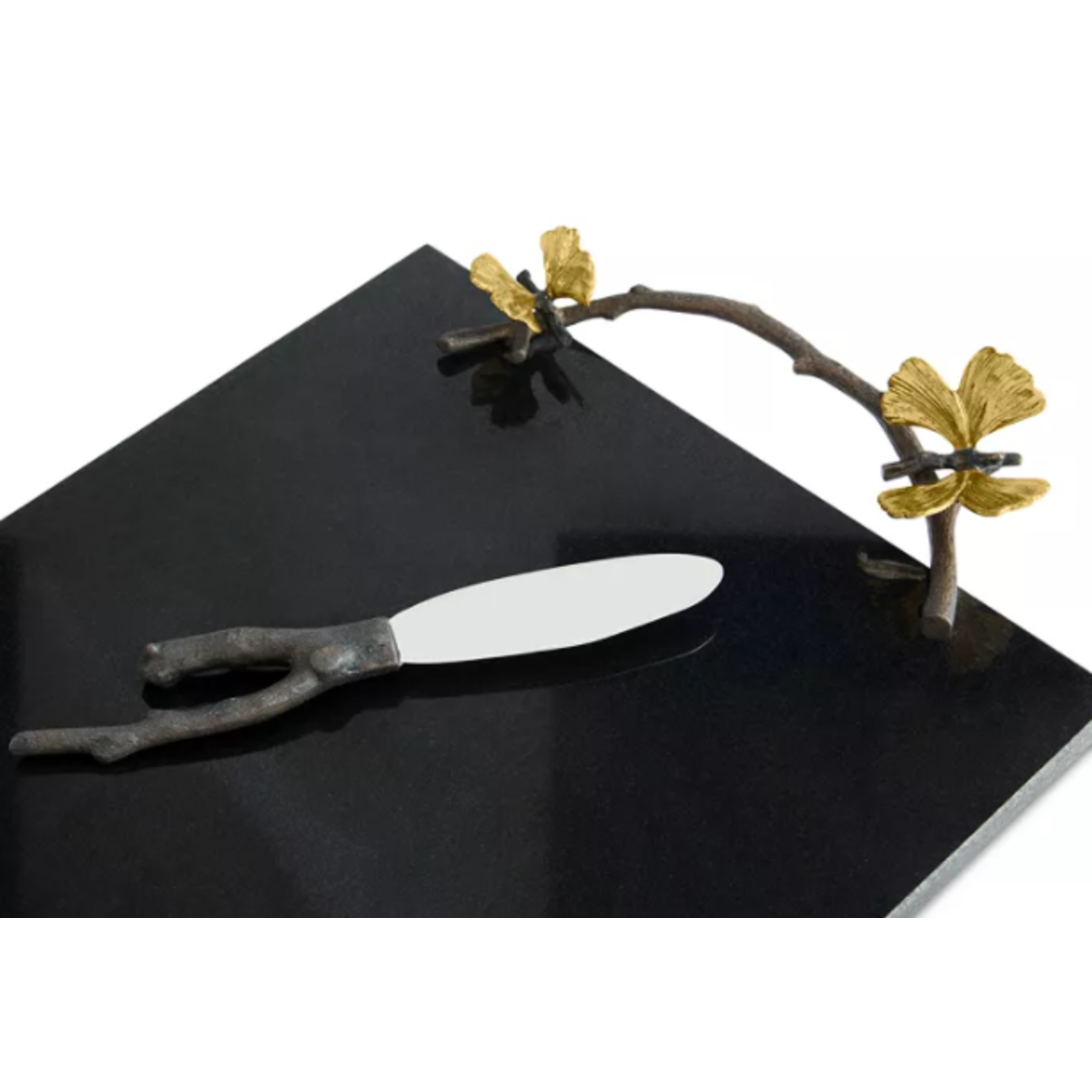 Michael Aram Butterfly Cheeseboard & Knife Granite