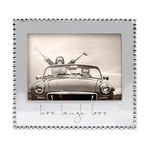 Mariposa Live Laugh Love Beaded Frame 5x7