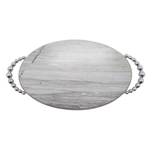Mariposa Pearled Marble Serving Board