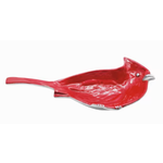 Mariposa Cardinal Nut Dish-Red