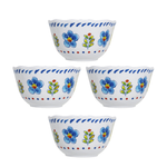 Le Cadeaux Madrid White Dessert Bowls Set of 4