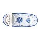 Le Cadeaux Moroccan Blue Bowl & Tray