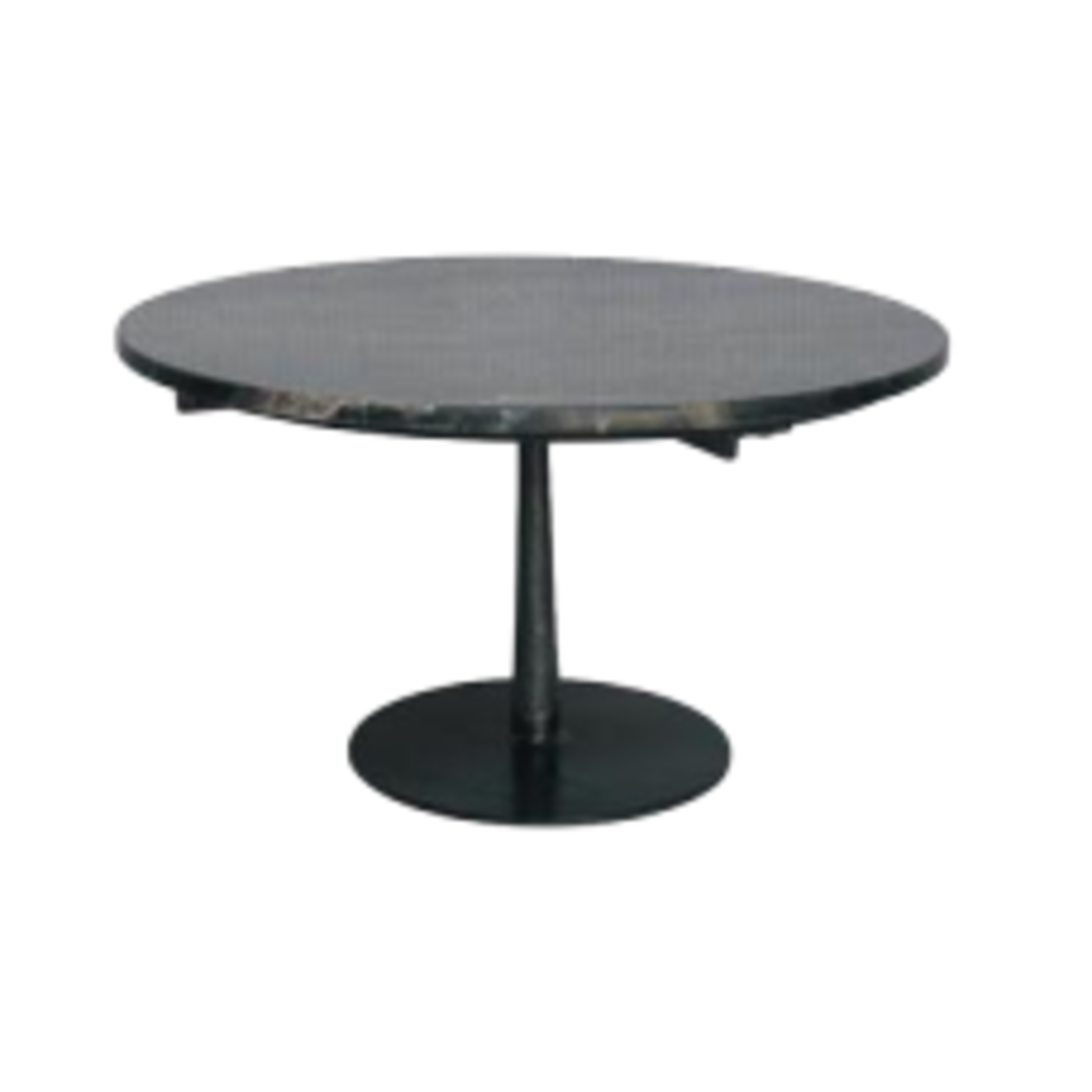 Bidk Home Iron & Marble Black Table -Large