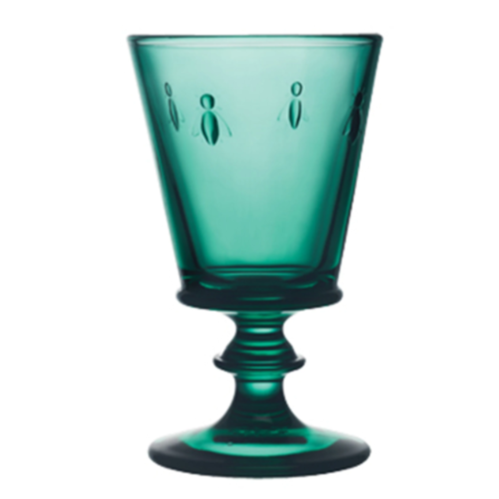 La Rochere Bee Wine Glass Emerald