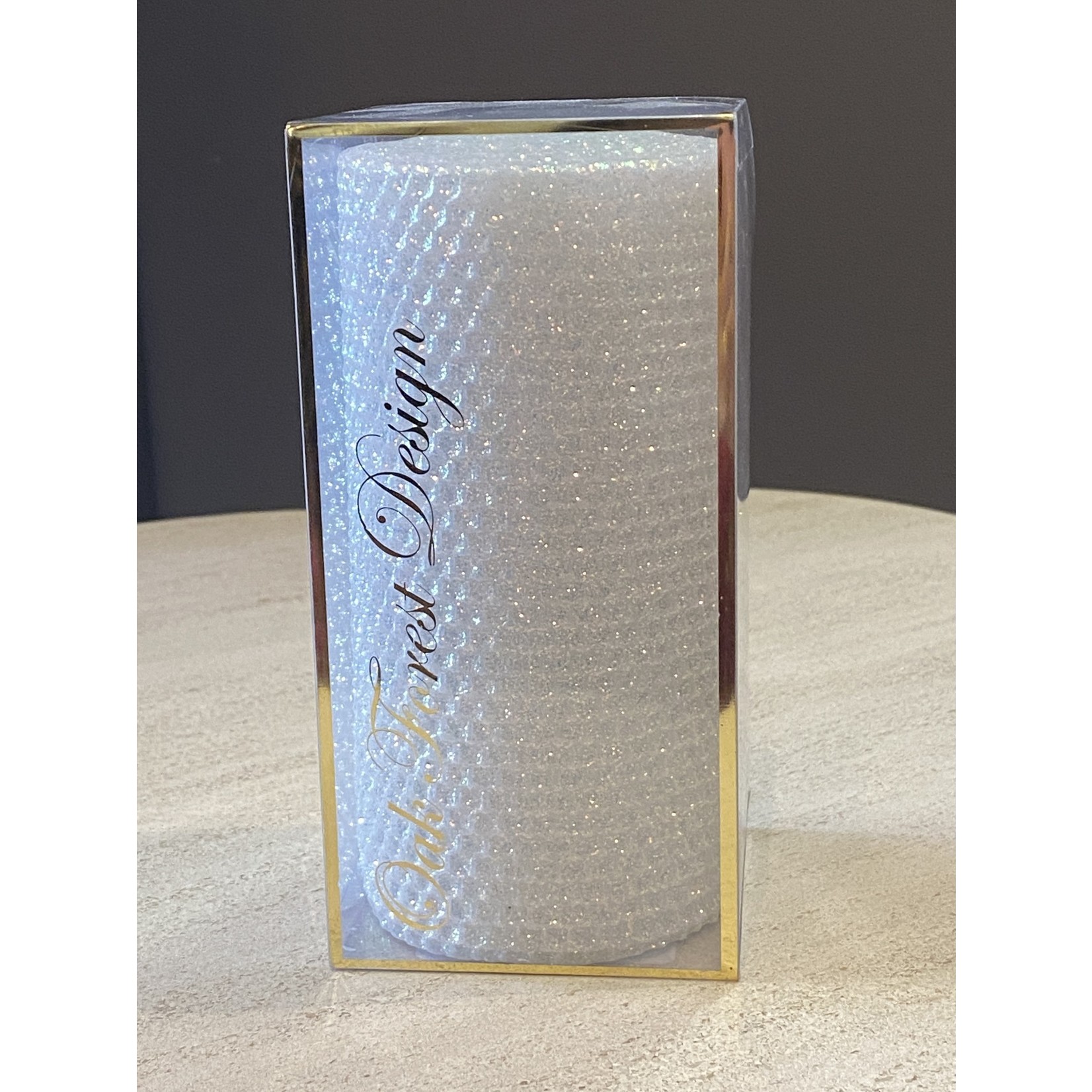 Oak Forest Design Aqua Pillar 3x6 Candle Beeswax