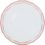 Gien Filet Coral Dinner Plate 10"