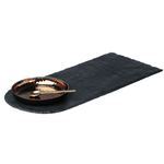 Just Slate Company Copper Dip Bowl & Slate Serving Platter Set