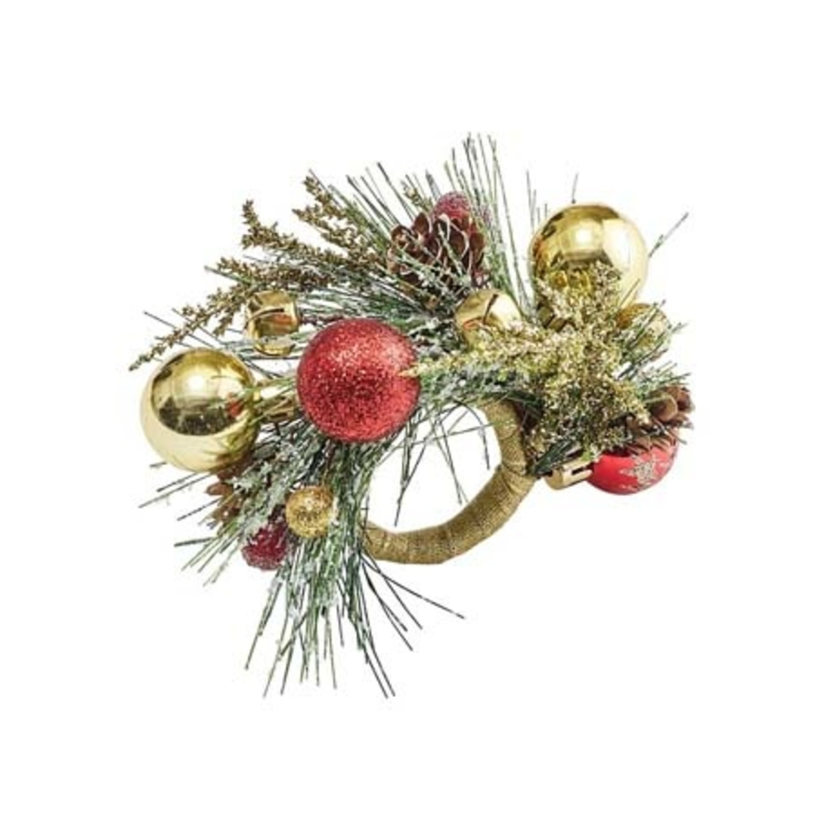 Kim Seybert Holiday Bough Napkin Ring