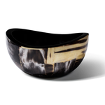 LaDorada Horn Veneer Accent Bowl