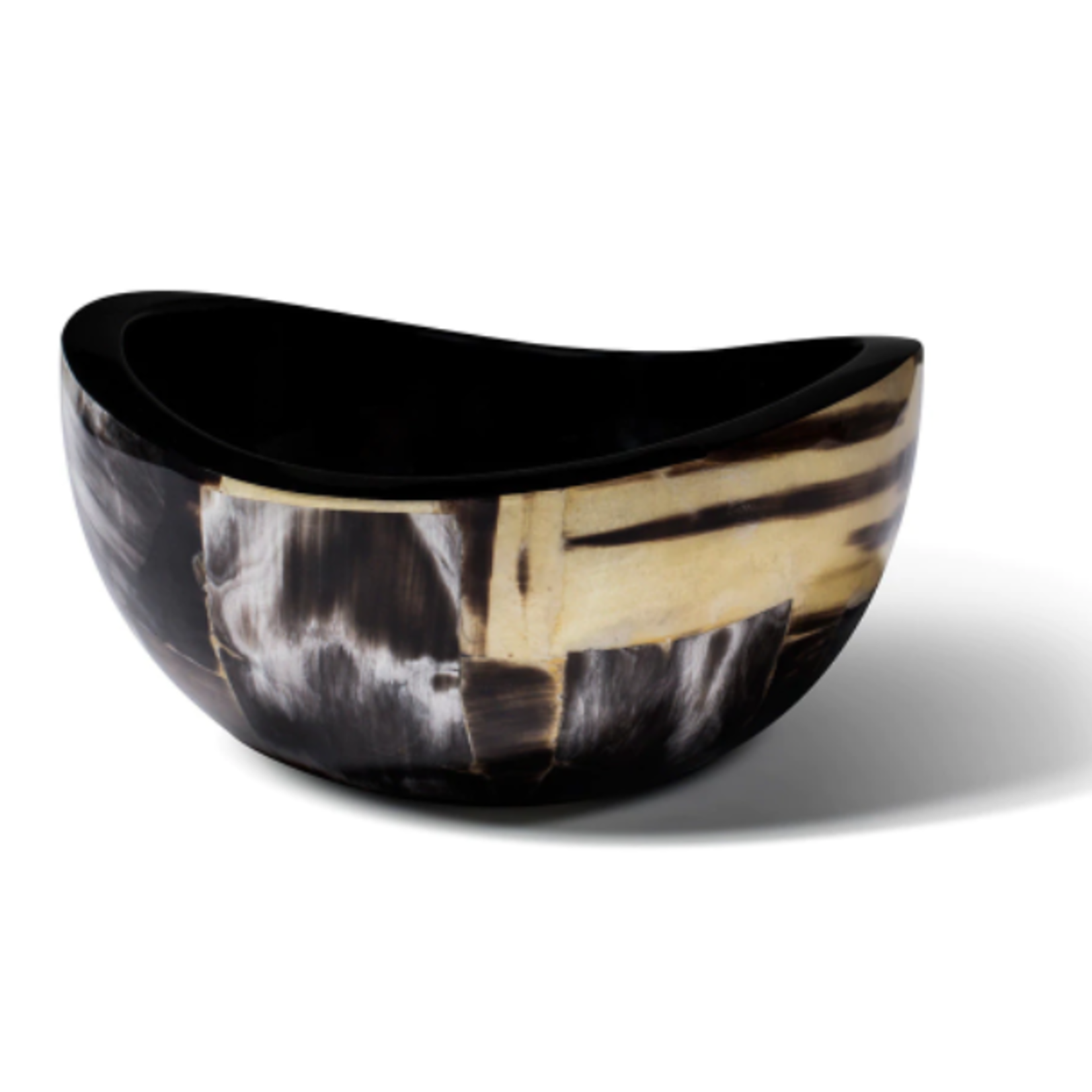 LaDorada Horn Veneer Accent Bowl