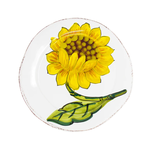 Vietri Lastra Sunflower Canape Plate 6.25"