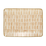 Vietri Earth Bamboo Rectangular Platter 11x8