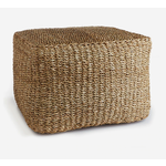 Napa Home and Garden Seagrass Square Ottoman