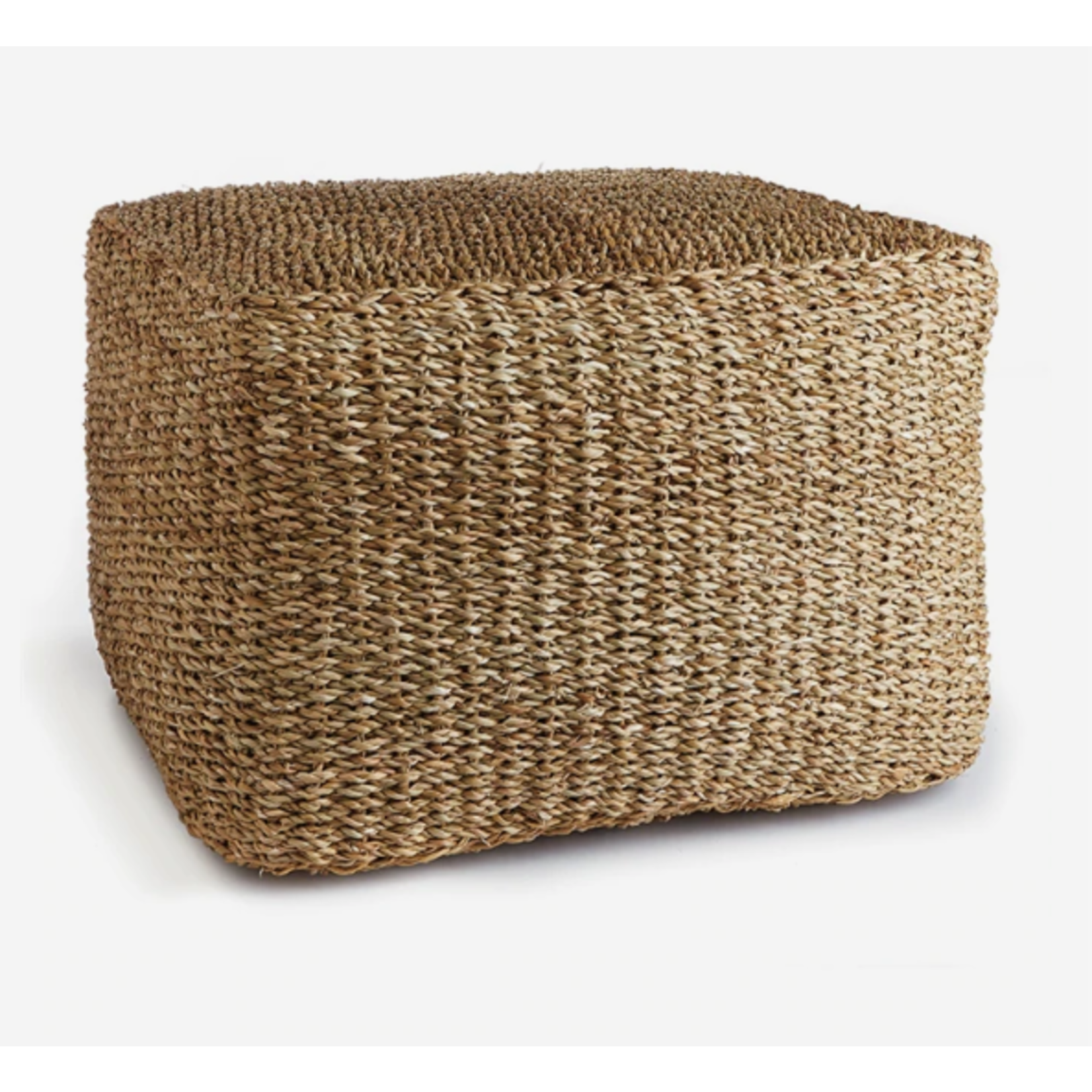 Napa Home and Garden Seagrass Square Ottoman