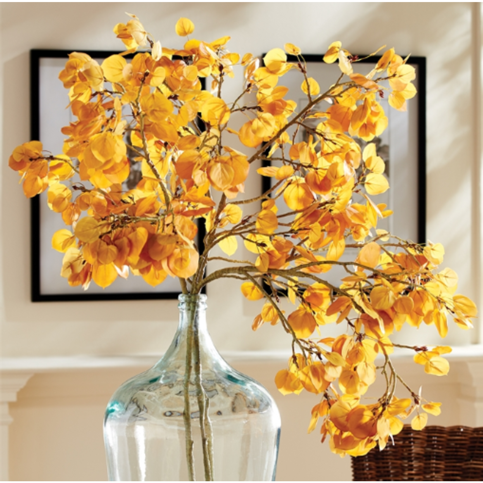 Napa Home and Garden Aspen 51" Branch Yellow