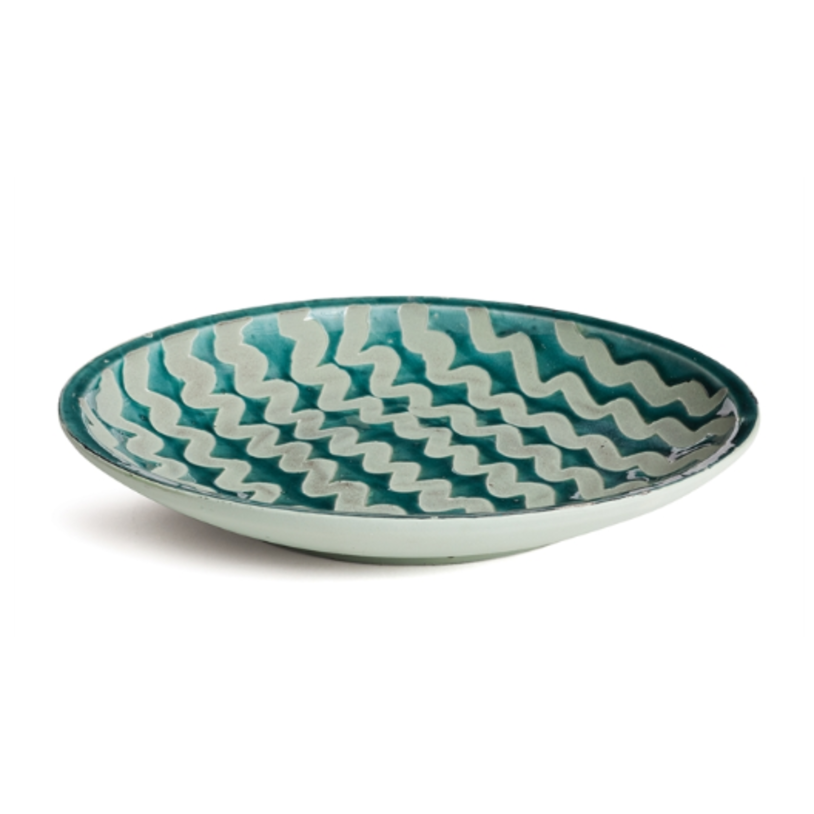 Napa Home and Garden Mandera ZigZag Decorative Plate
