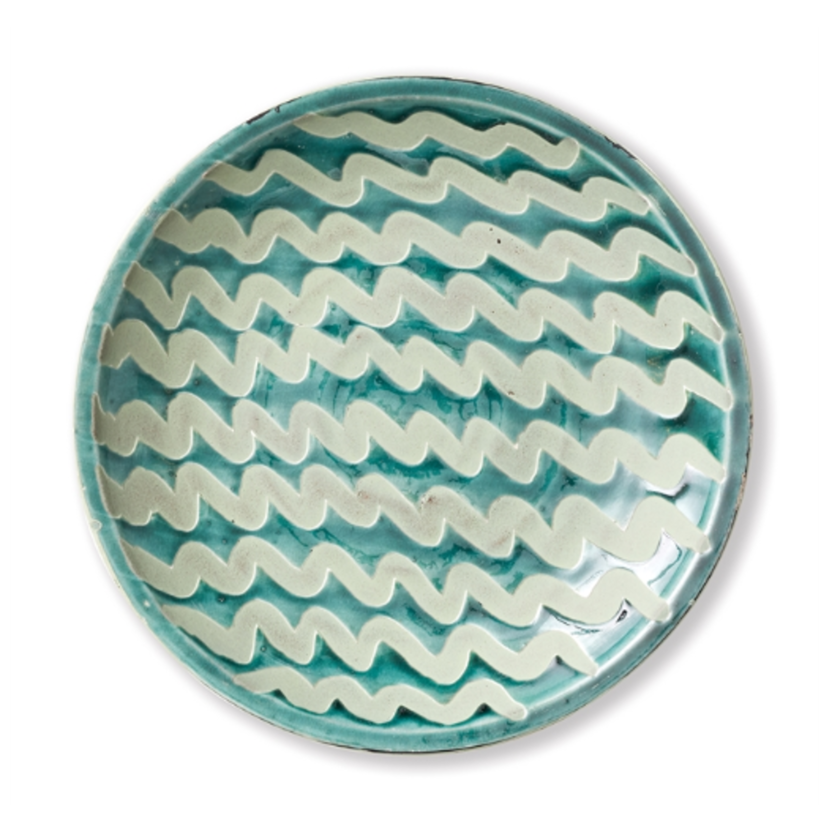 Napa Home and Garden Mandera ZigZag Decorative Plate