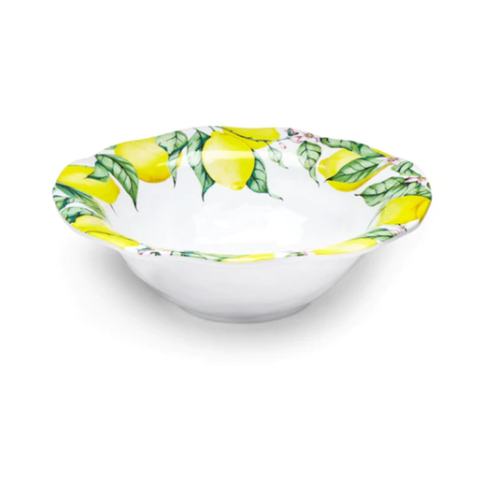 Q Squared Limonata Round Melamine Serving Bowl 12"