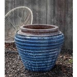 Campania Boca Jar Beachcomber Blue Planter