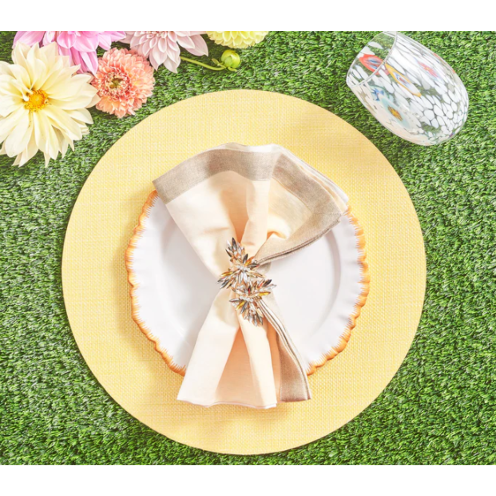 Kim Seybert Butterflies Napkin Ring - Set/4