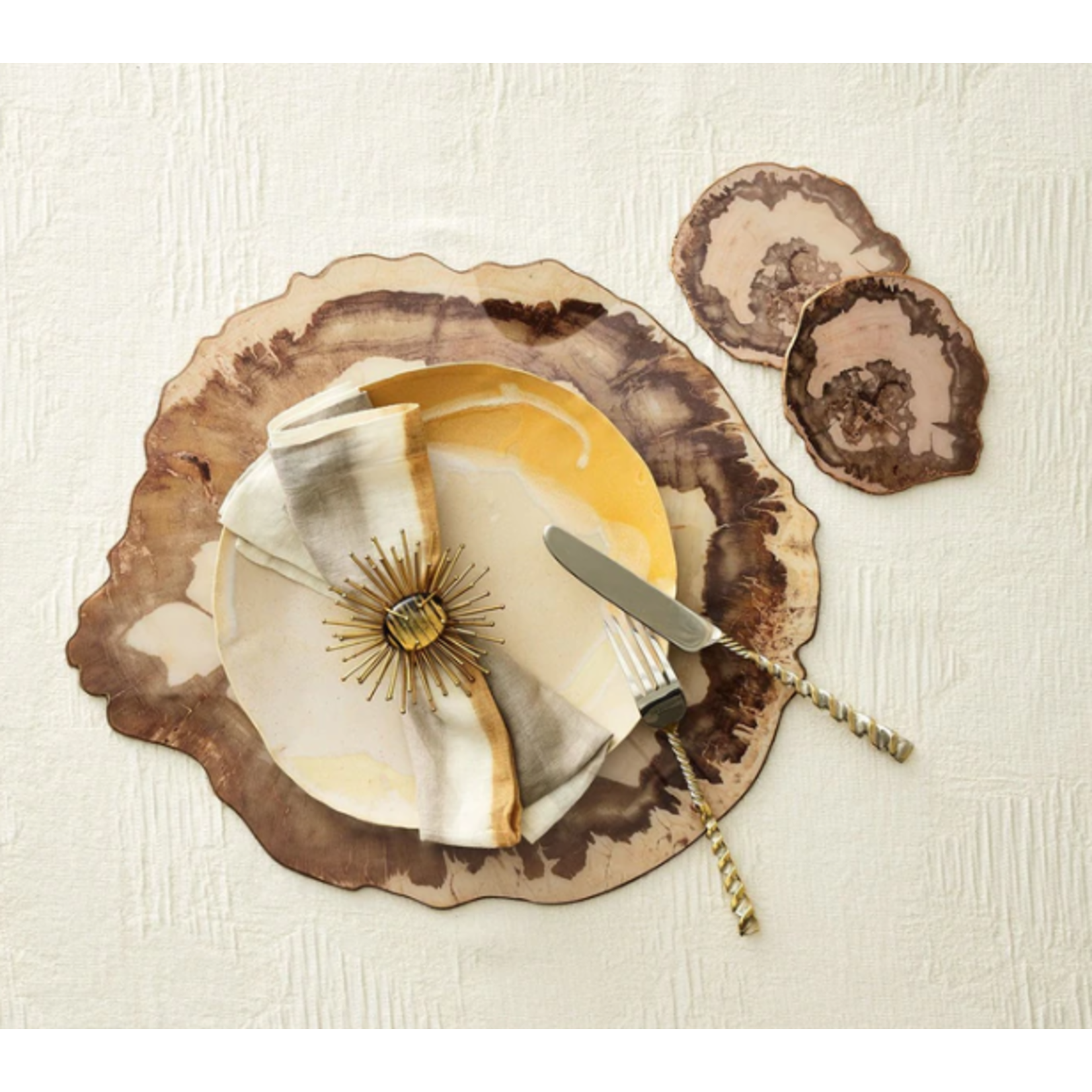 Kim Seybert Faux Petrified Wood Placemats