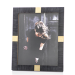 Zodax Maha Black Bone and Brass Frame 8x10