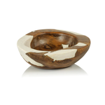 Zodax Lamala Natural Teakwood Bowl Small