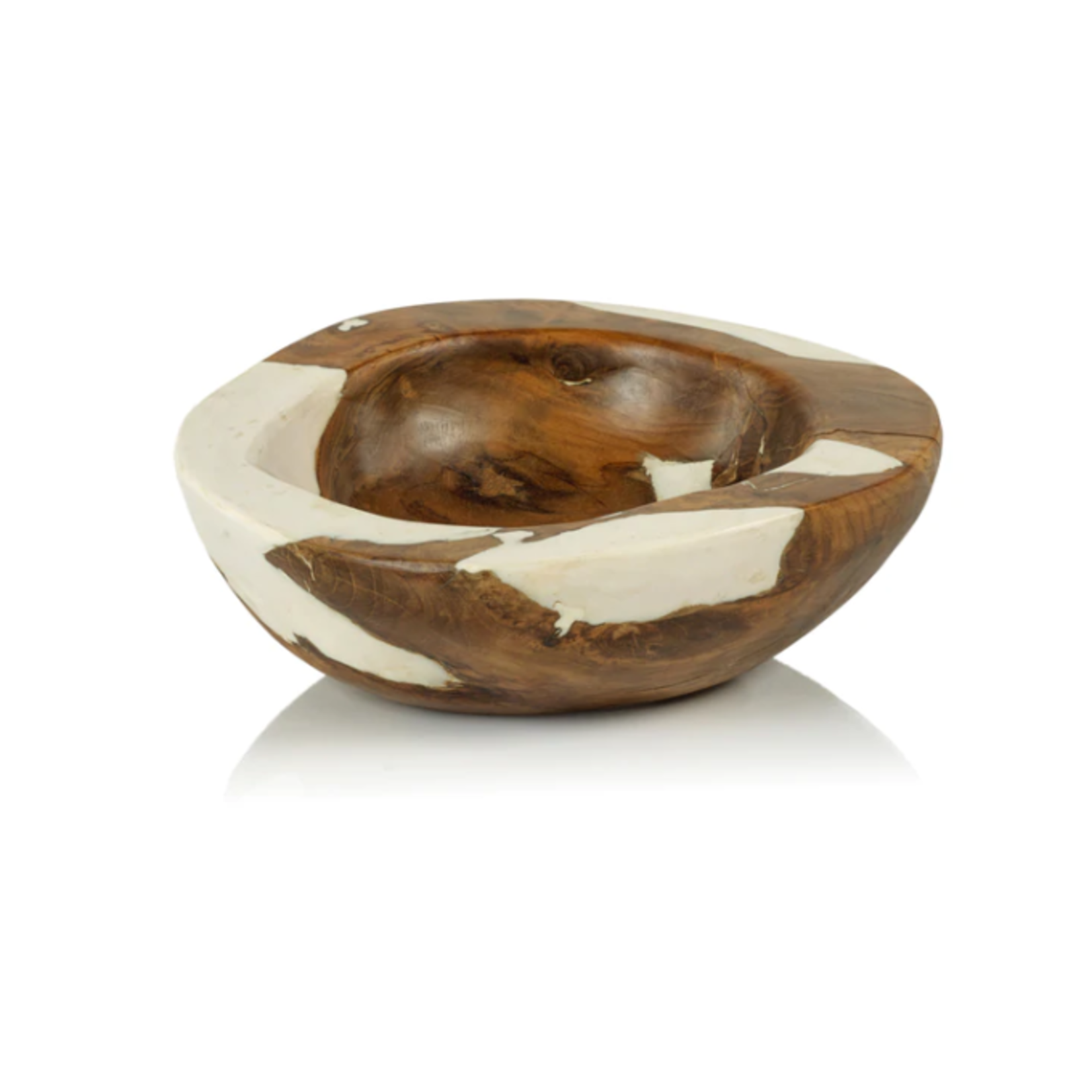 Zodax Lamala Natural Teakwood Bowl Small