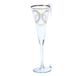 Zodax Celebration Champagne Flute Glass