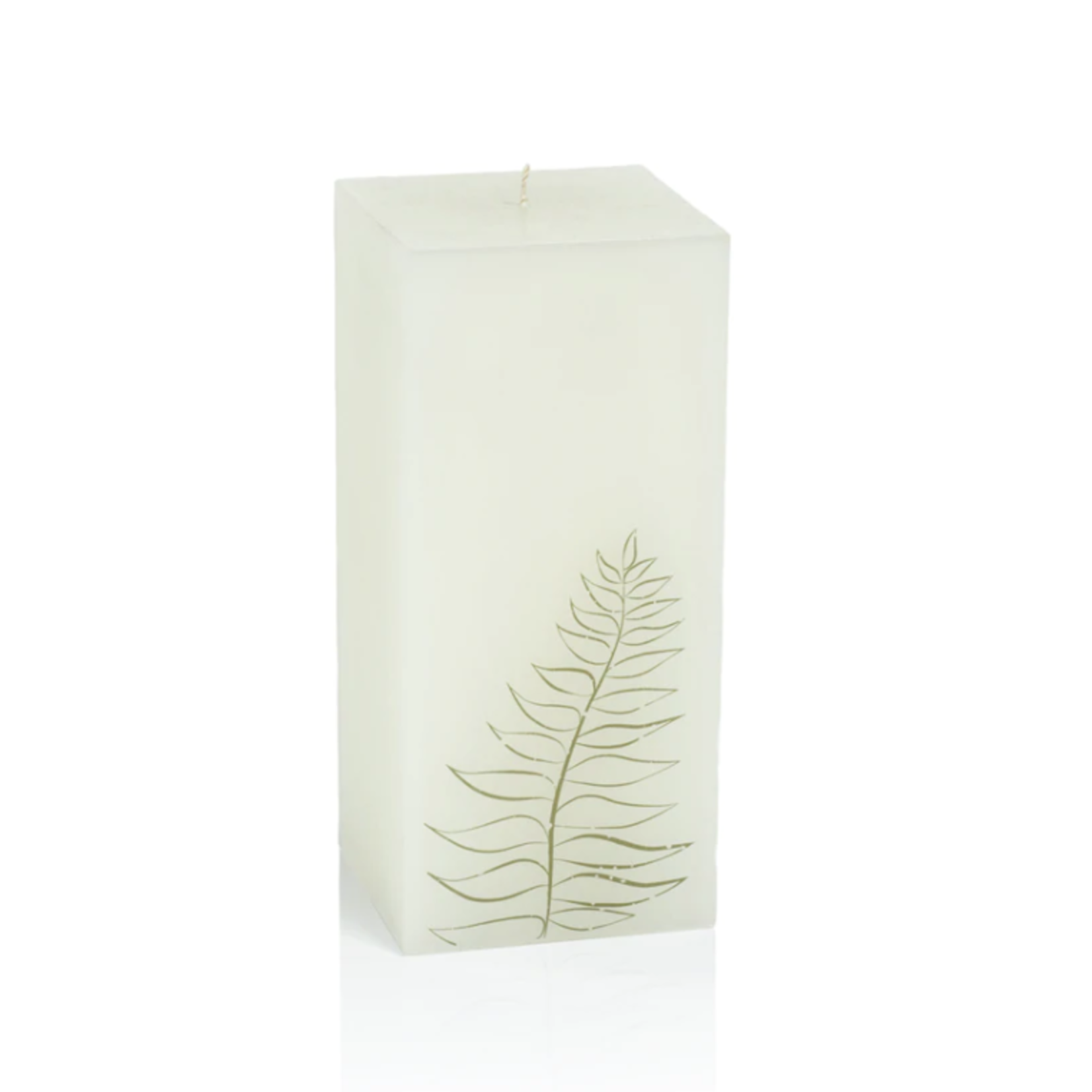 Zodax Fern Leaf Candle Single Wick