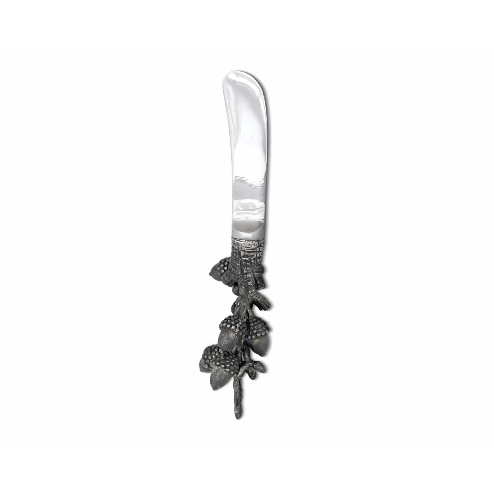 Vagabond House Acorn & Oak Leaf Pewter Spreader