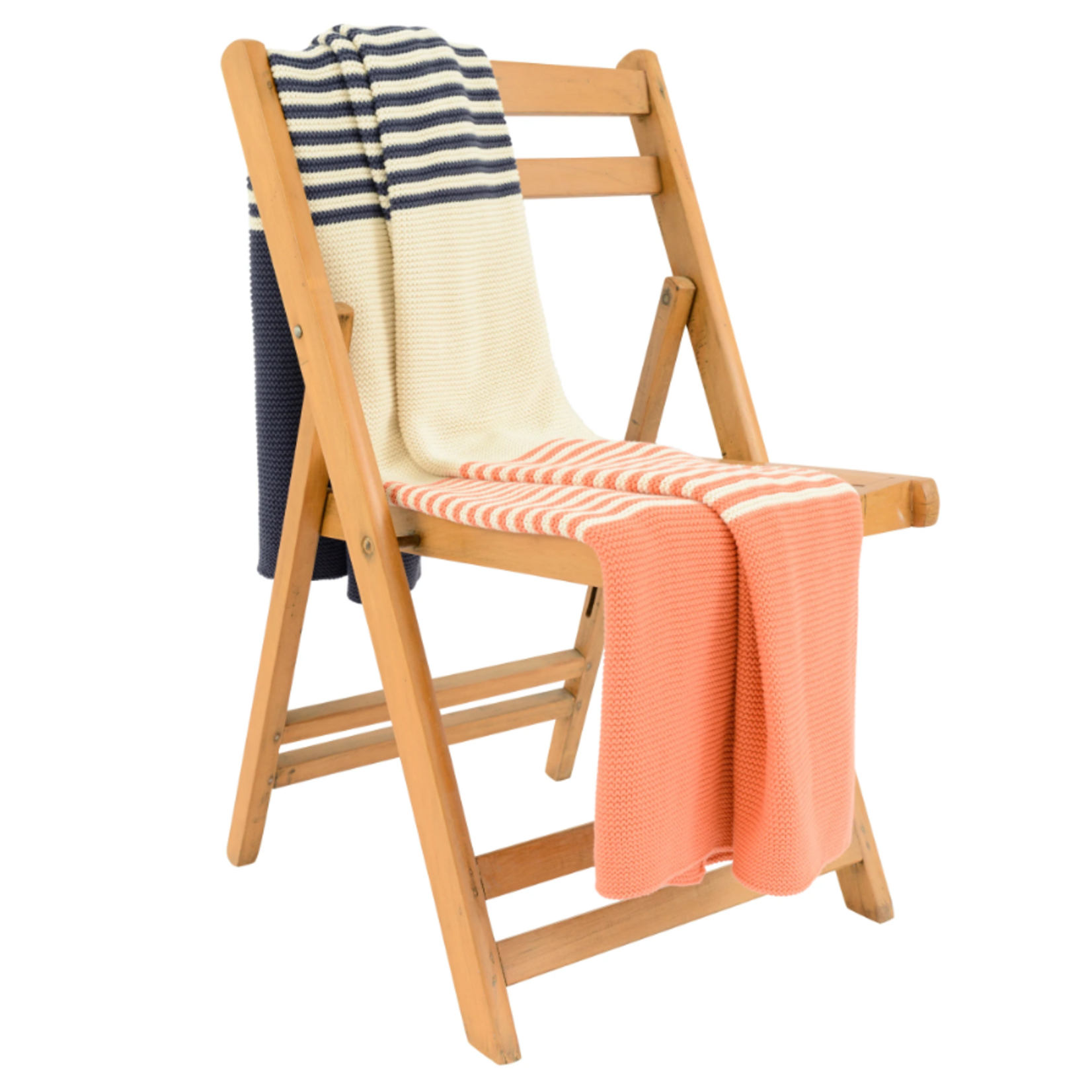 Darzzi LLC Shannon Throw Blanket Pink Blue