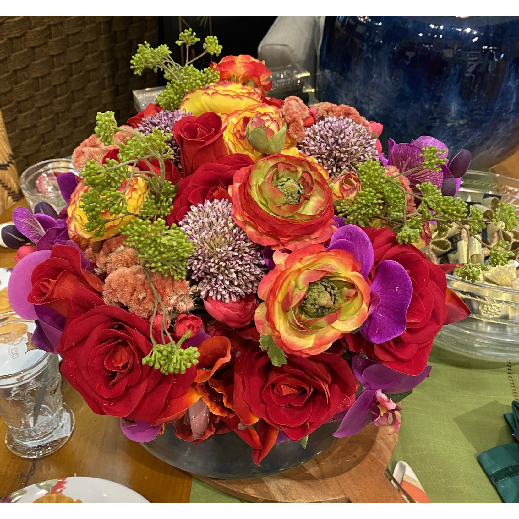The Ivy Guild Mix  Bright Florals Sosa Bowl
