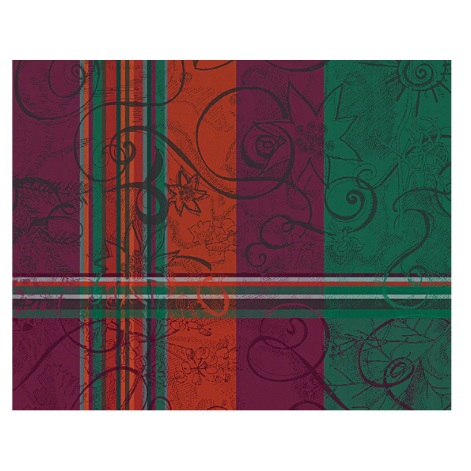 Garnier Thiebaut Mille Asters Noel Napkin