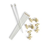 Michael Aram Cherry Blossom Chopsticks & Stand Set