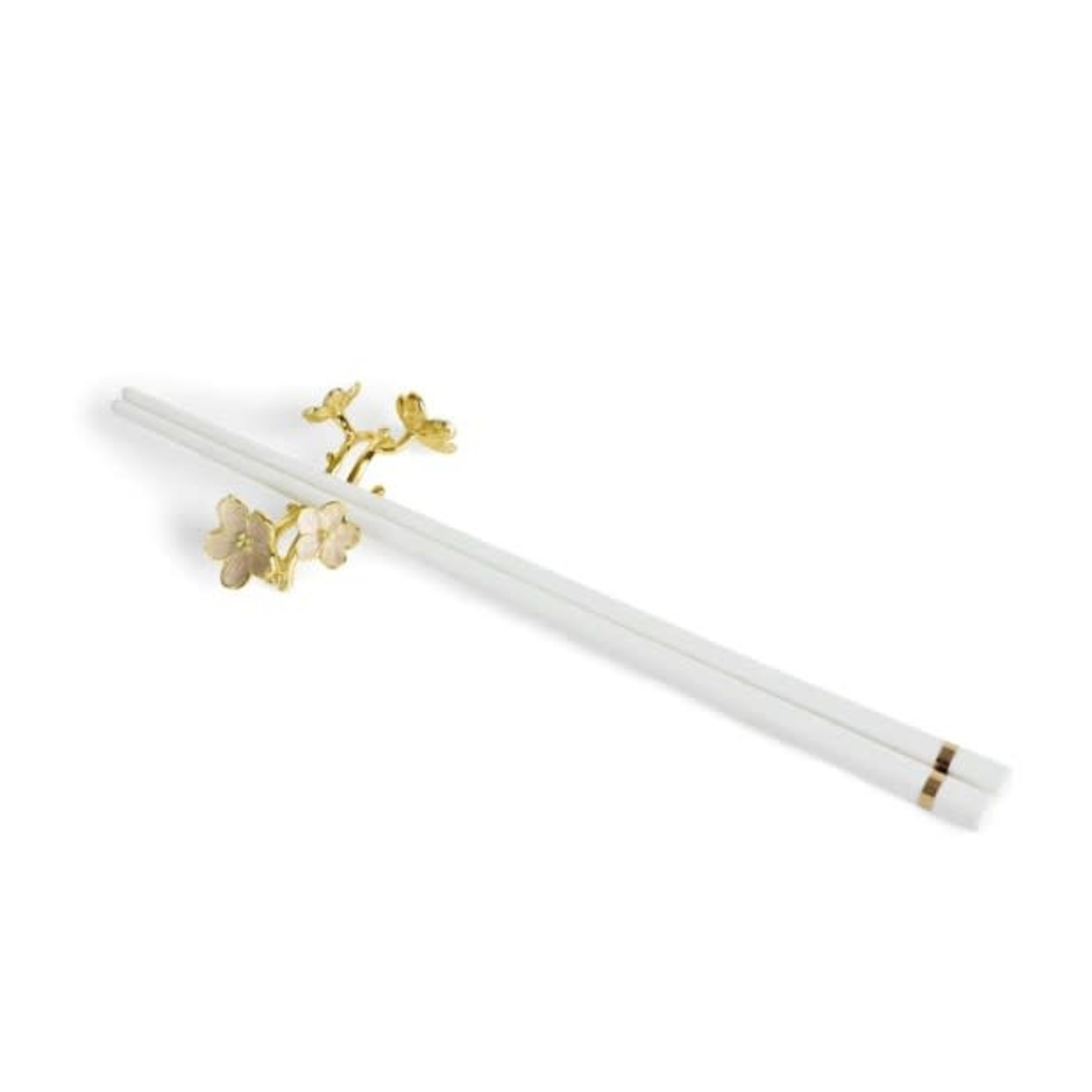 Michael Aram Cherry Blossom Chopsticks & Stand Set