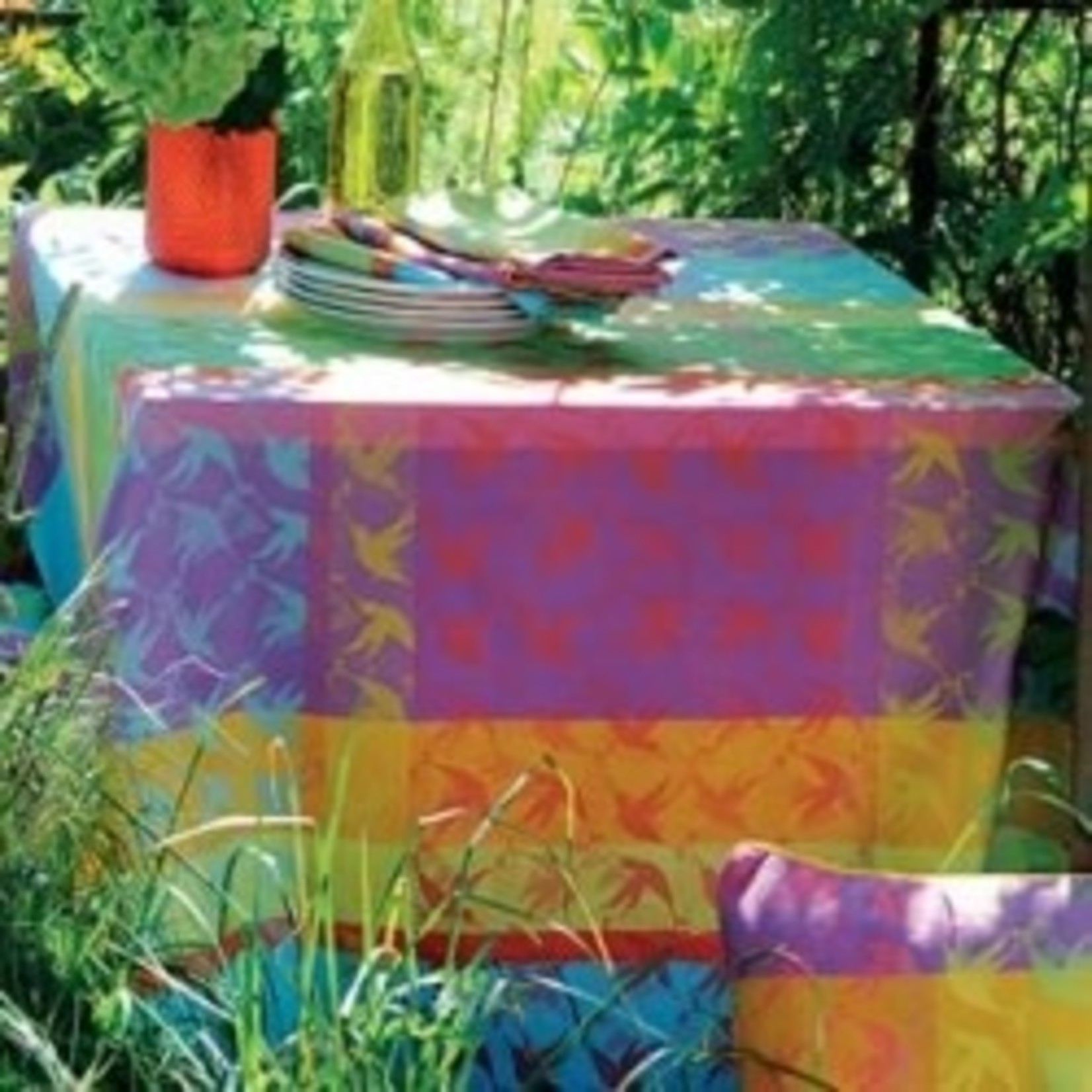 Garnier Thiebaut Mille Colibris Antilles Tablecloth - 71x98