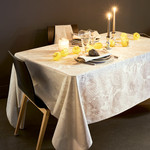 Garnier Thiebaut Mille Isaphire Uni Angelite Tablecloth 69x69
