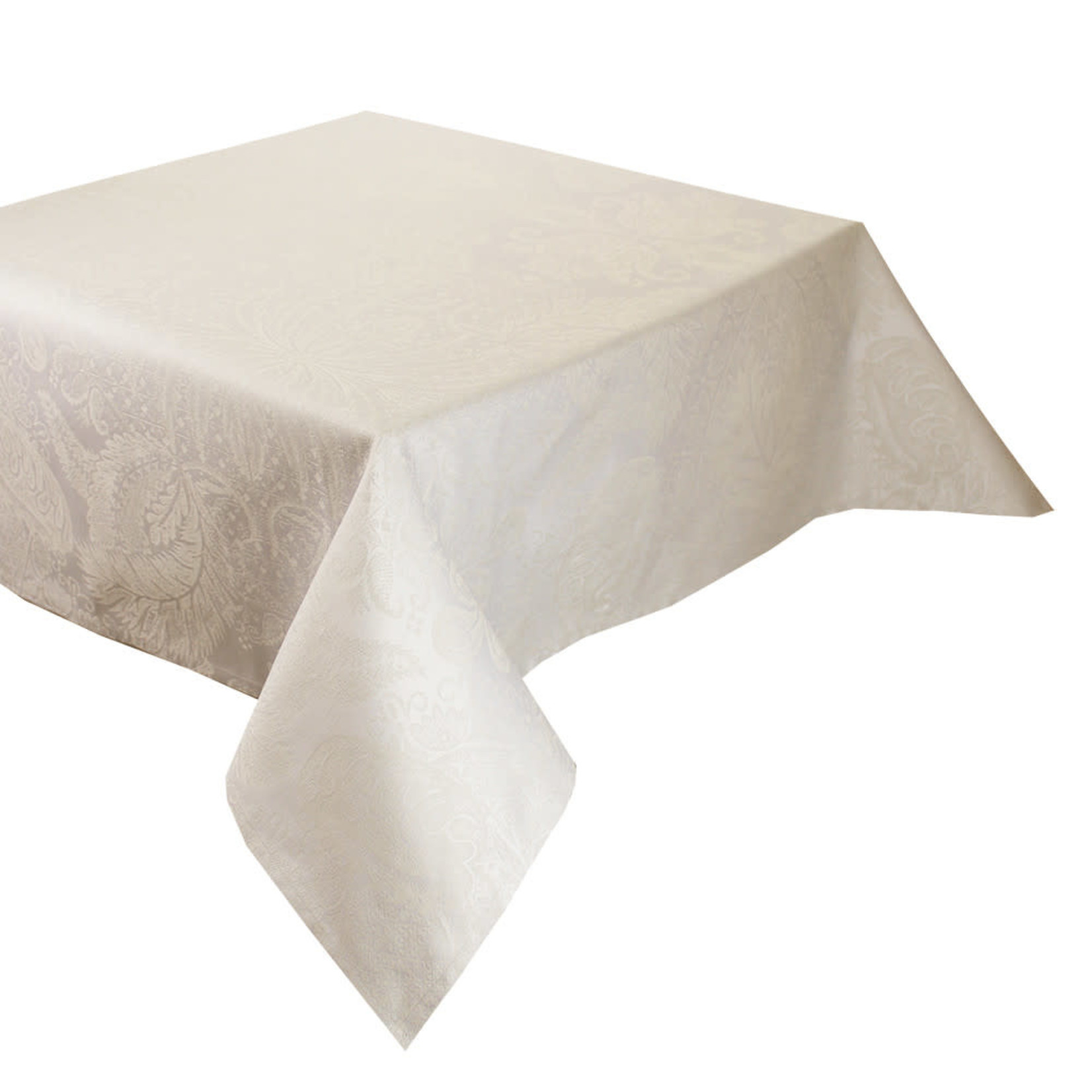 Garnier Thiebaut Mille Isaphire Uni Angelite CreamTablecloth 69x69