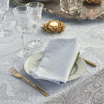 Garnier Thiebaut Mille Isaphire Uni Angelite Gray Napkin