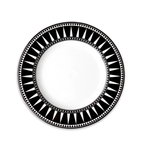 Caskata Marrakech Black Rimmed Salad Plate