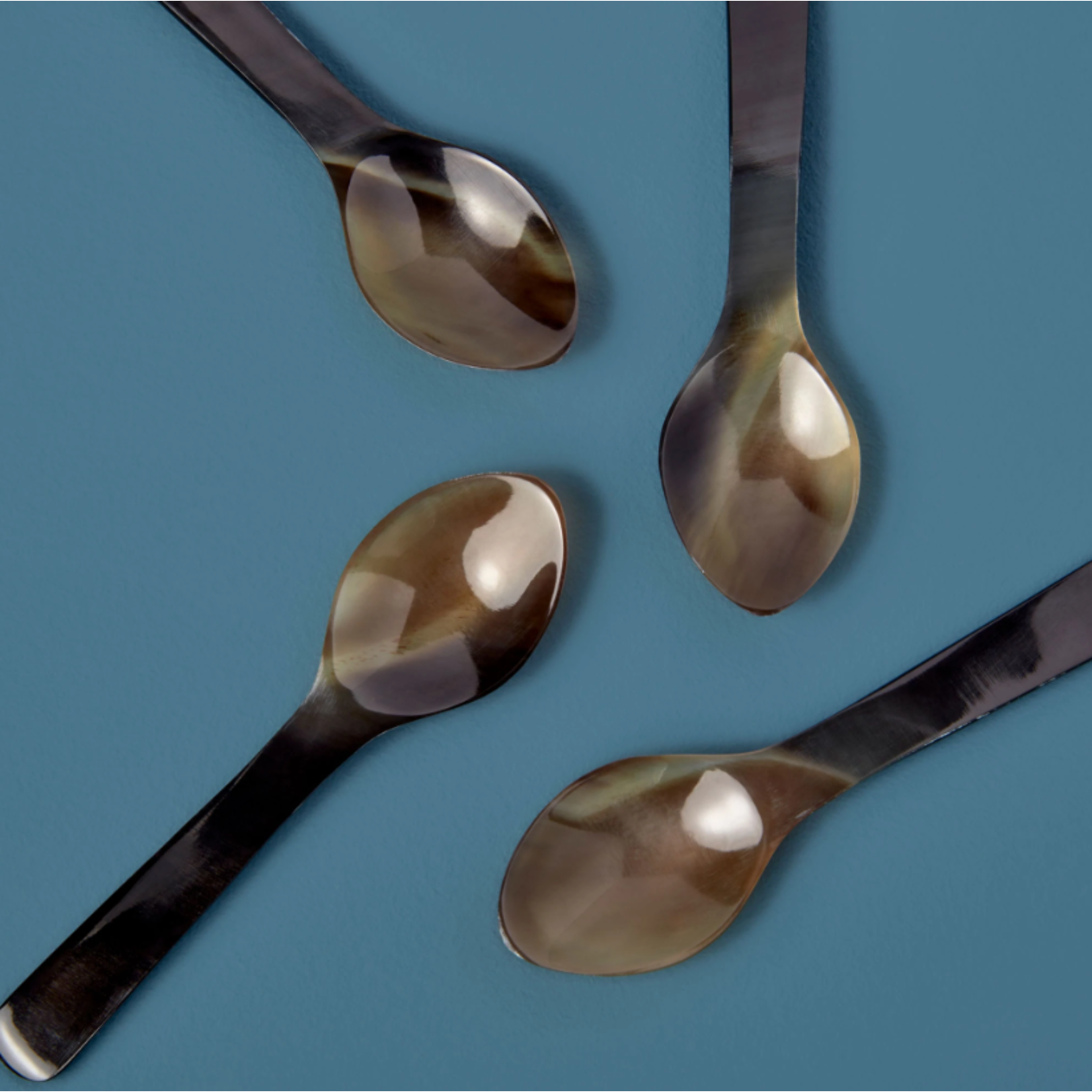 be Home Horn Teaspoon 5" Set of 4