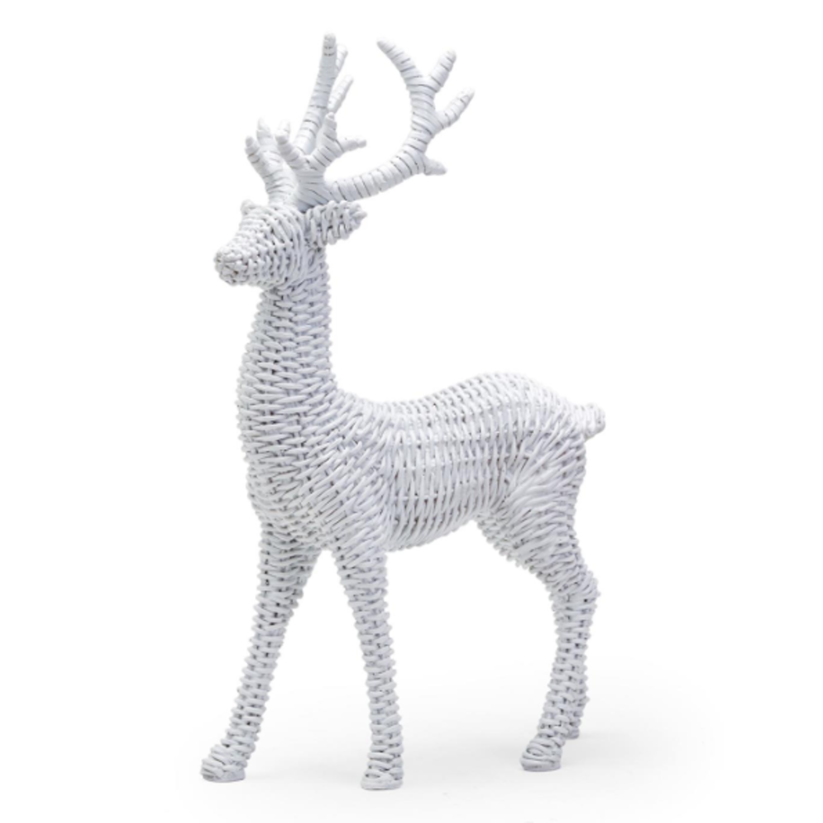 Two's Company Basketweave Winter Deer