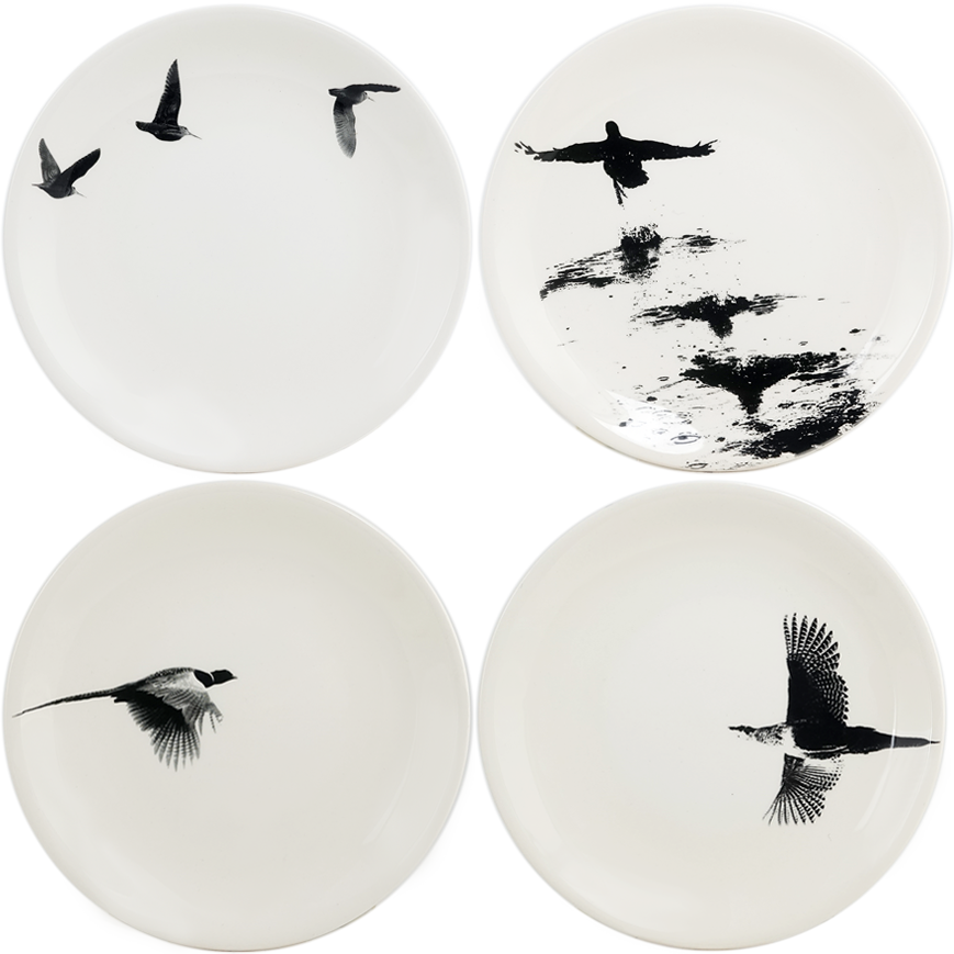 Chambord Canape Plates Set of 4 Designer's Studio