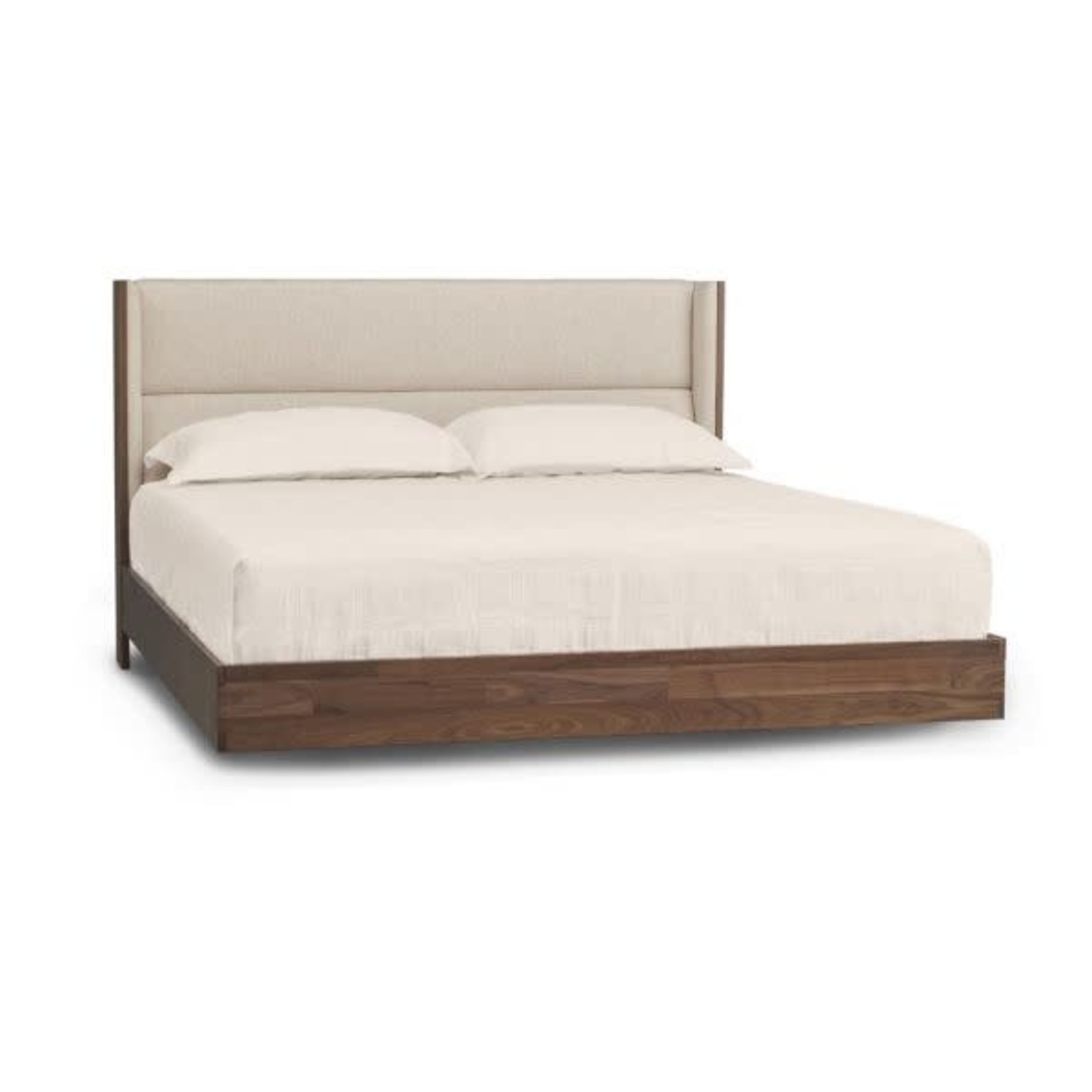 Copeland Sloane Floating Walnut King Bed