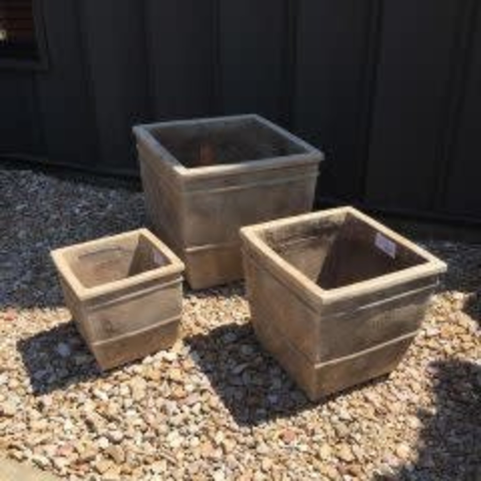 Campania Antico Terracotta Square Planter - Small 11″ x 10.25″