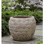 Campania Pina Neutral Terracotta Planter - Medium 17″ x 14.25″